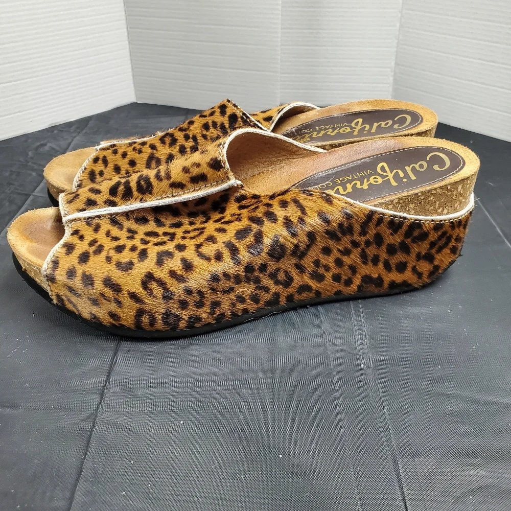 California Vintage Collection Wedge Slip-ons Size 9 - Picture 6 of 11